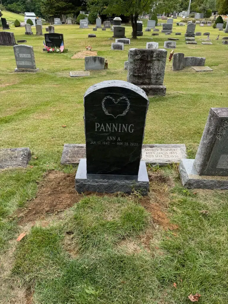Granite Headstone Design hand-carved by NJ Gravestone Designs in NJ — image 4