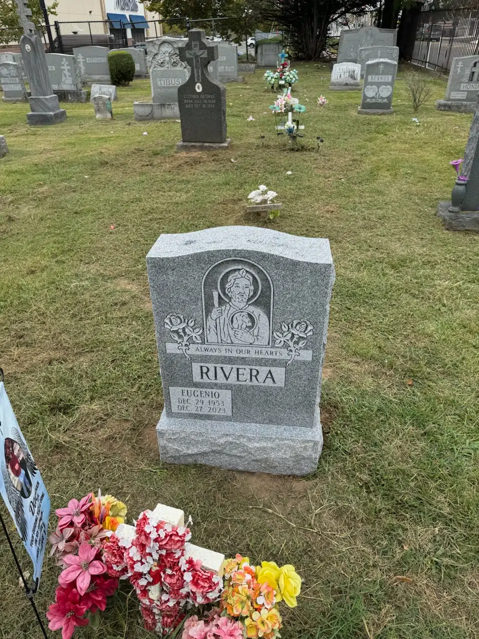Granite Headstone Design hand-carved by NJ Gravestone Designs in NJ — image 6