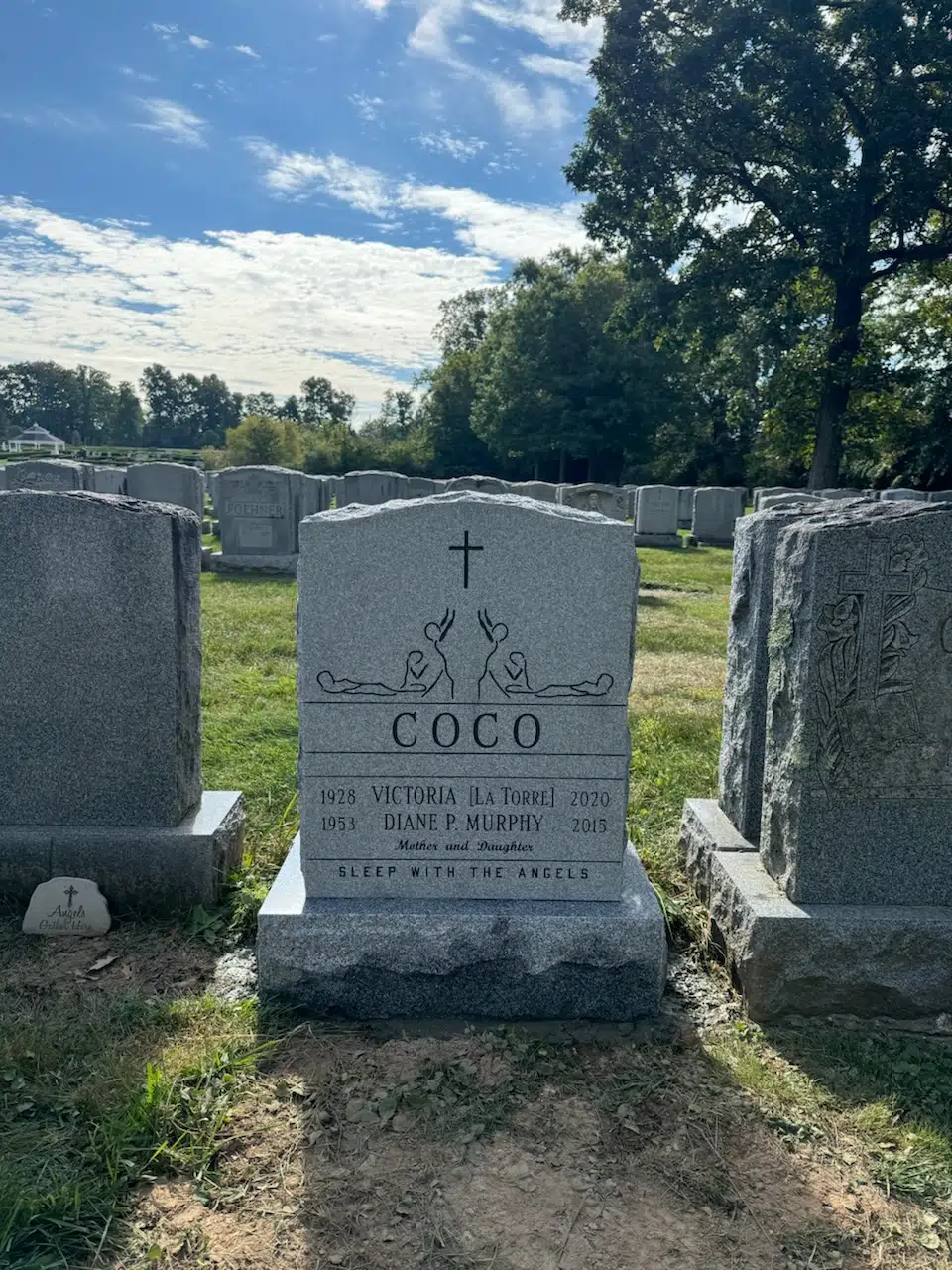 Granite Headstone Design hand-carved by NJ Gravestone Designs in NJ — image 8