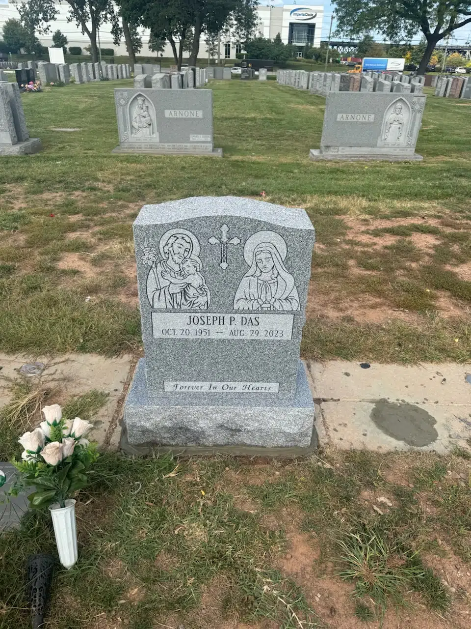 Granite Headstone Design hand-carved by NJ Gravestone Designs in NJ — image 9