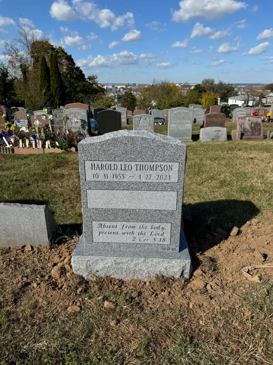 Headstones process