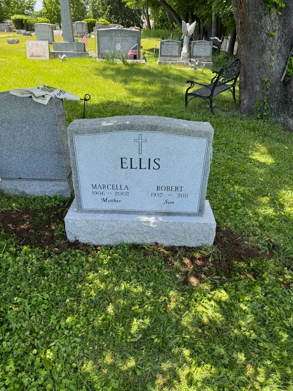 Granite Headstone Design hand-carved by NJ Gravestone Designs in NJ — image 4